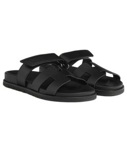 Hermes Chypre Sandal Black